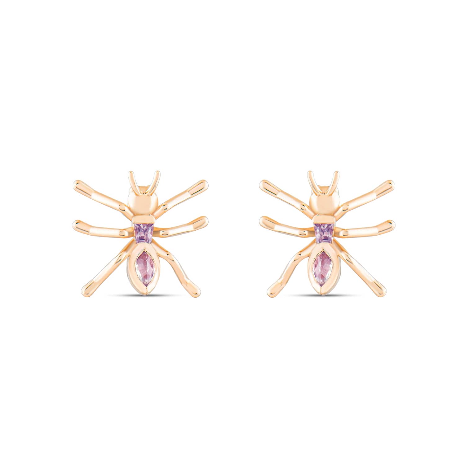 Small Sized Ant Earrings